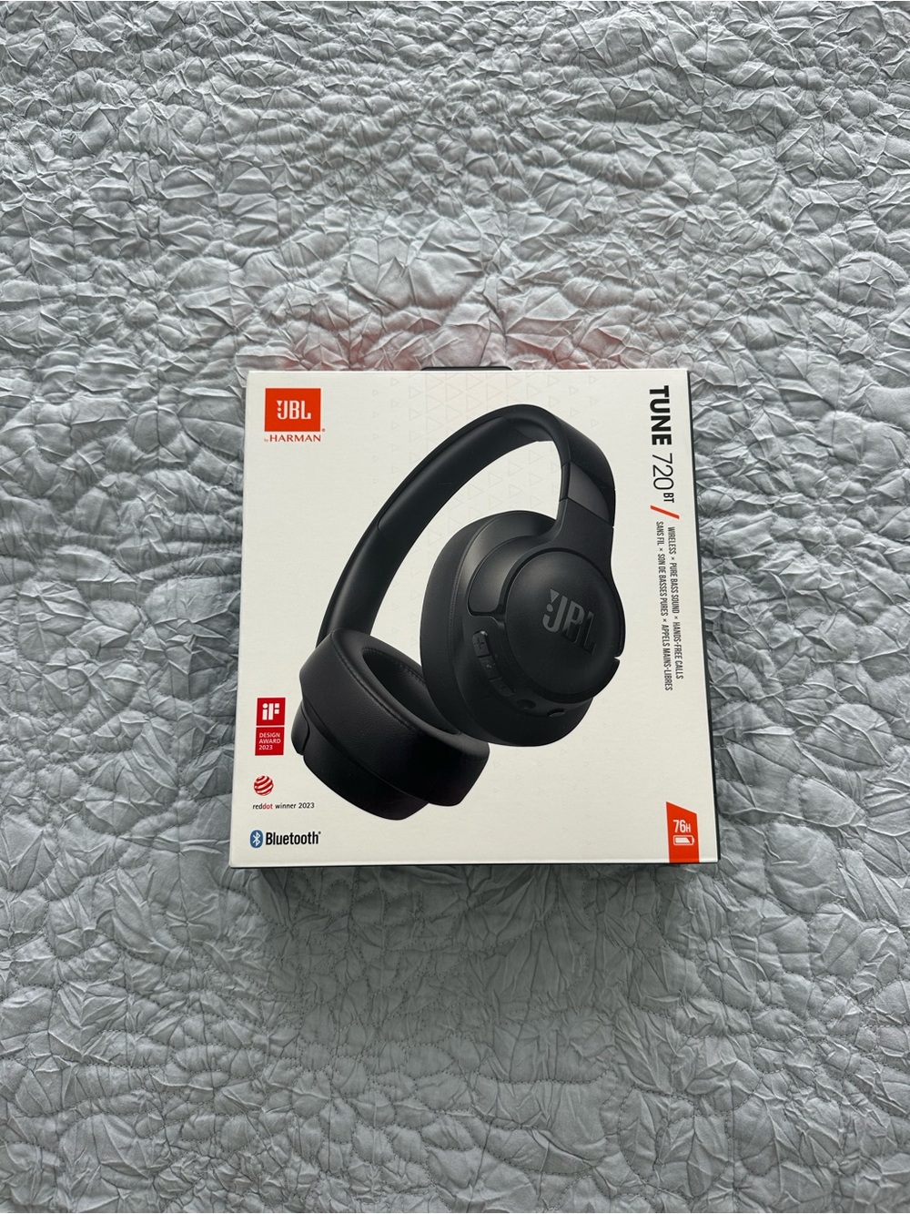 NEVER OPENED JBL Black Over-Ear Bluetooth Headphones